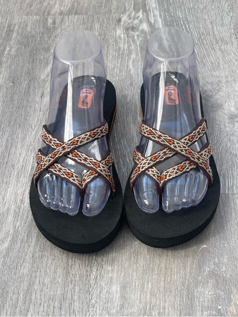 Teva Olowahu Mush Thong Flip Sandals Size 6